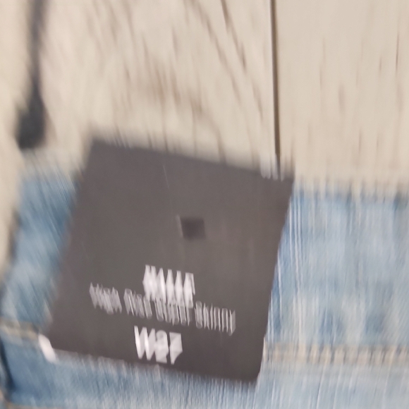 True Religion Blue Jeans with Purple Accents - Picture 4 of 11